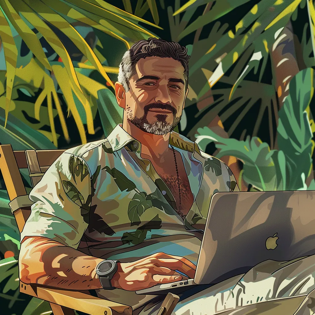 Marek Wituszynski — building from the beach